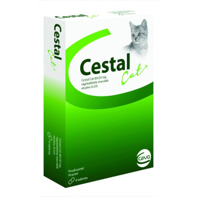 Cestal Cat Flavour – Antiparazitar Intern pentru Pisici – 8 Tablete